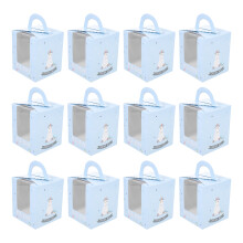 50 Stuks Cakebox Container Unieke Draagbare Geschenkdozen