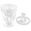 2 Stks Transparante Snoepcontainer Gedroogd Fruit Chocolade Houders 1