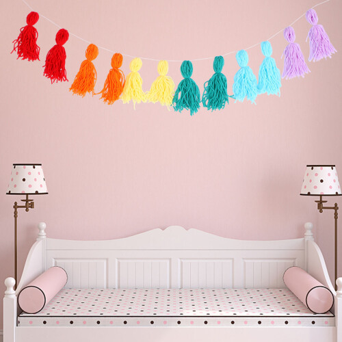 Wollen Pompel Home Decor Accent Set 2