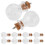 20 Stuks Mini Glazen Flessen Met 1