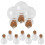 20 Stuks Mini Glazen Flessen Met 2