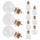 20 Stuks Mini Glazen Flessen Met 3