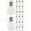 20 Stuks Mini Glazen Flessen Met 7