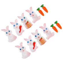 1 Set Kleine Hasen-Figuren Für Garten Und -Landschaft