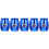 5Pcs Lovely Pattern Pet Urn Stainless Steel Cremation Accessory 9
