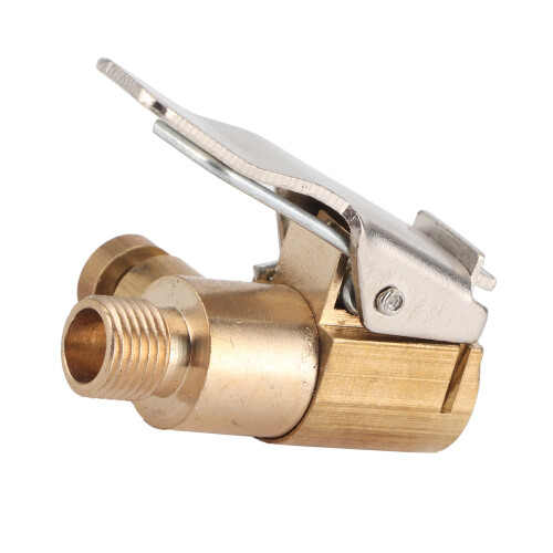 Copper Tire Chuck with Quick-Connect Valve for Easy Inflation/Deflation 2