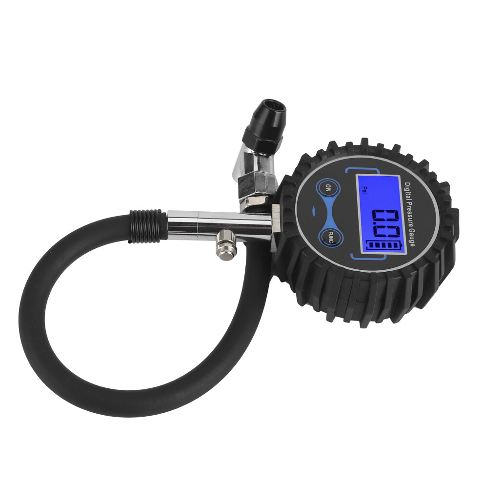 Lcd Digital Tire Pressure Gauge 200Psi With Shockproof Cover 4 Units 8191359478373