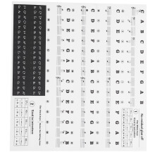 Removable Piano Sticker Labels for 37/49/54/61/88 Key Electronic Piano