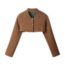 (Brown -L)Winter Suede Shoulder -care Women Sleeping Shoulder Neck Physi Apy Protect Shoulder - Brown High Quality
