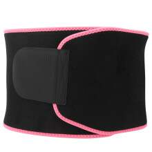 Exercise Waist Protector Belt, Neoprene Fit, Rose, M