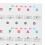 Colorful Transparent Piano Key Stickers for Easy Note Recognition 12