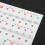 Colorful Transparent Piano Key Stickers for Easy Note Recognition 8