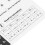Colorful Transparent Piano Key Stickers for Easy Note Recognition 3