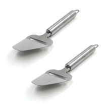 Fatiador de queijo fácil de limpar, utensílio perfeito para sua cozinha com design próprio para lava-louças e lâmina afiada.
