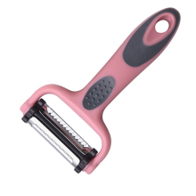 Ergonomisch gestalteter Küchenschäler, Kartoffelschäler mit gutem Griff und rotierender Klinge für verschiedene Winkel, einfach zu bedienen und