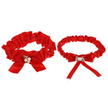 3 Sets Strumpfbänder -Beinschmuck Oberschenkelbänder