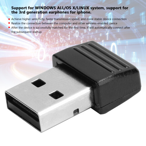 Mini USB Bluetooth 5.0 Adapter für Windows, Mac, Linux, T82 2