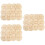 Pack Monats Holzspäne Karten Baby 8
