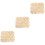 Pack Monats Holzspäne Karten Baby 6