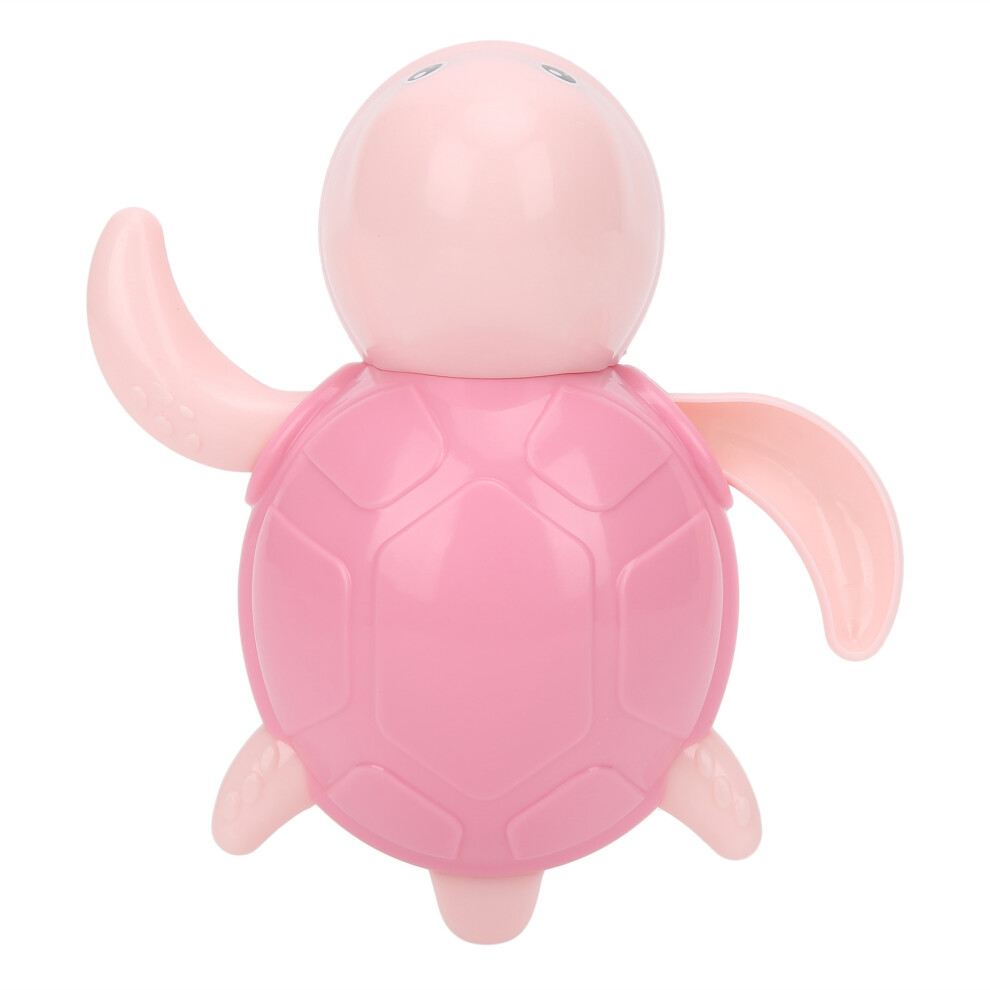 Baby Bath Thermometer Tortoise Floating Toy Safe Water Temp Indicator Pink