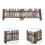 5 Mini Schutting Decoratief Handgemaakt 11