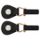 2 Stuks Jurk Metaal Hoorn Knop 1