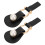 2 Stuks Jurk Metaal Hoorn Knop 11