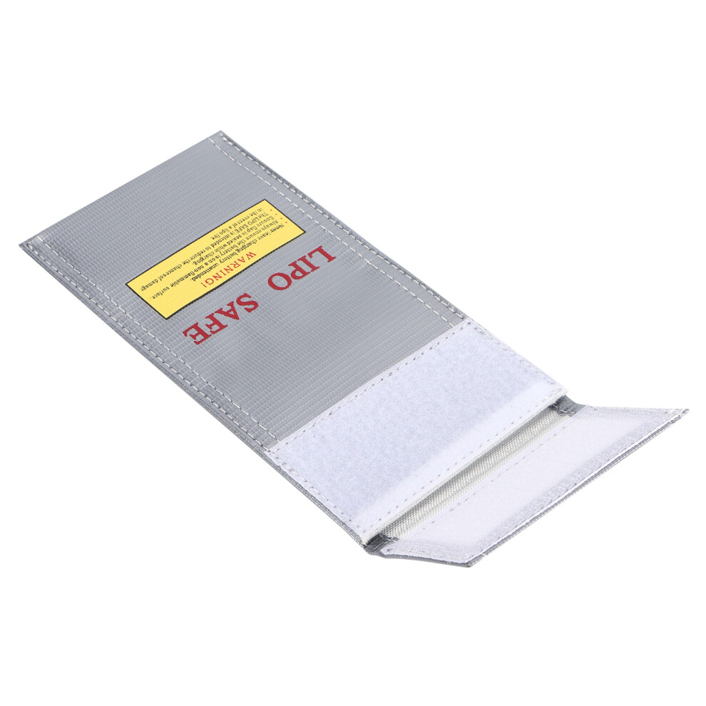 10X20cm Fire & Explosion Proof Lithium Battery Storage Safe Bag 3091359491196