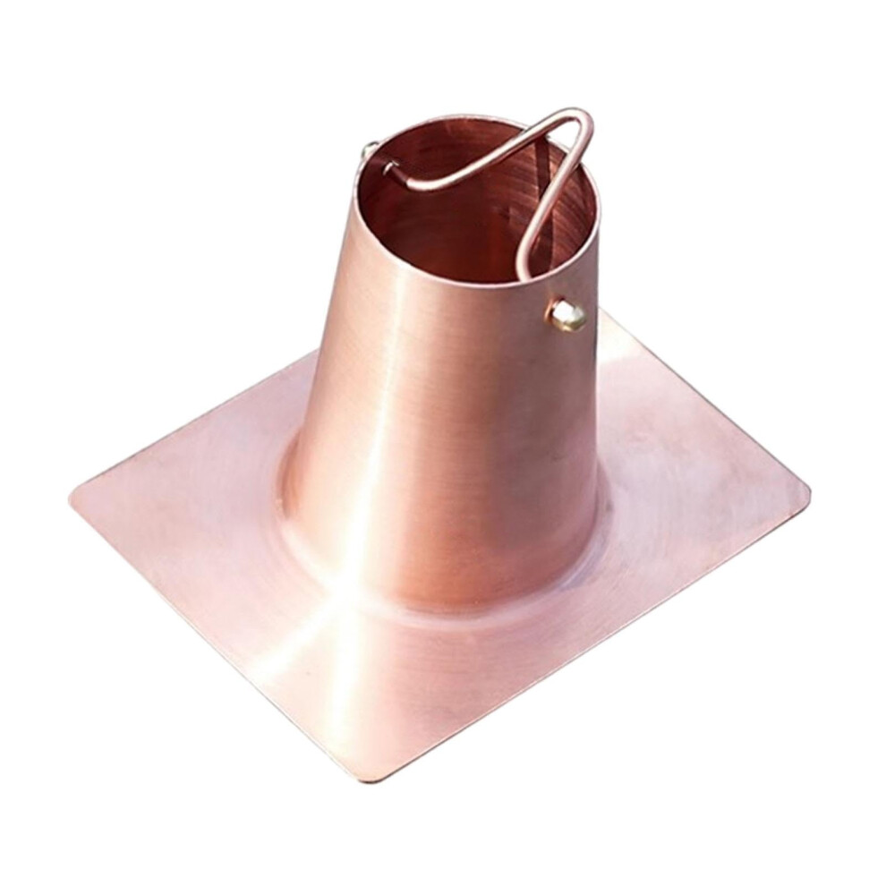 Rain Chain Gutter Adapter Copper For Outdoor Downspout Rainwater Collection Backyard Decor 9339159083123