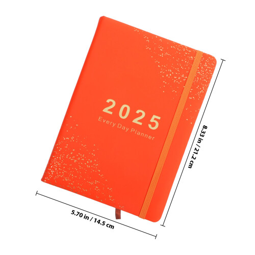 Day Planner 2025 Wekelijks Maandelijks Draagbaar Schema 1