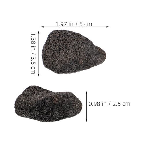piedra natural para acuario, y 2