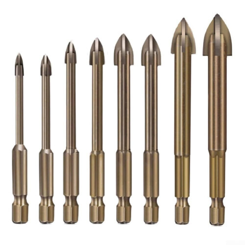 High Performance Multi Functional Drill Bit For Glass And Tile Applications 312mm Length 3mm 2