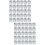 60 Mit 8 Reihen Strass, Silber 7