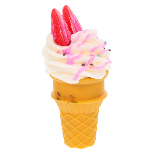 realistic ice cream cone model for photo prop and decoration