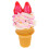 realistic ice cream cone model for photo prop and decoration 10