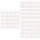 75 Pcs Square Cardboard Cake Box Pads 4 Inches White 7