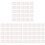 75 Pcs Square Cardboard Cake Box Pads 4 Inches White 3
