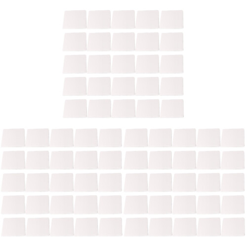 75 Pcs Square Cardboard Cake Box Pads 4 Inches White 2