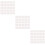 75 Pcs Square Cardboard Cake Box Pads 4 Inches White 10