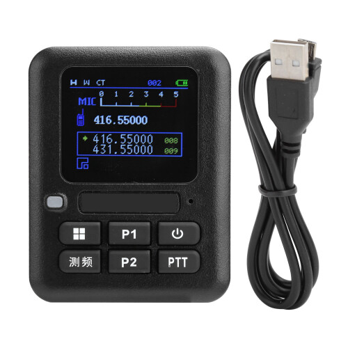 Mini Walkie Talkie Frequency Counter Meter with Display, 7.5x6x2cm 1
