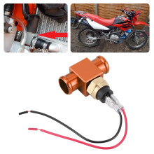 Orange Thermostat Wasser-Temperatur-Schalter-Kit für 125-650cc Motorrad ATV Kühlsystem