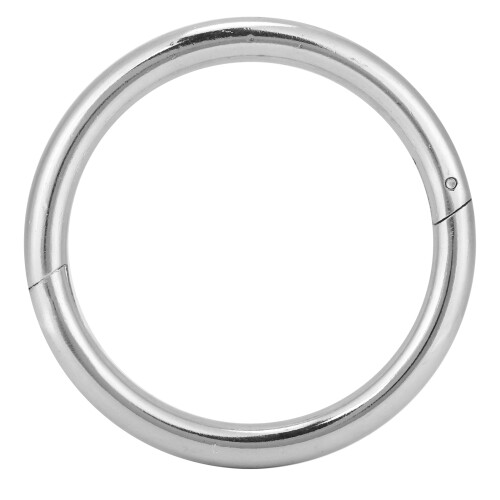 Kuh-Rinder-Nasenring aus Edelstahl, 1