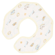 Baby Unisex Baumwoll-Lätzchen Weich, Bequem, Saugstark, Speichel-Tuch Hellgelb