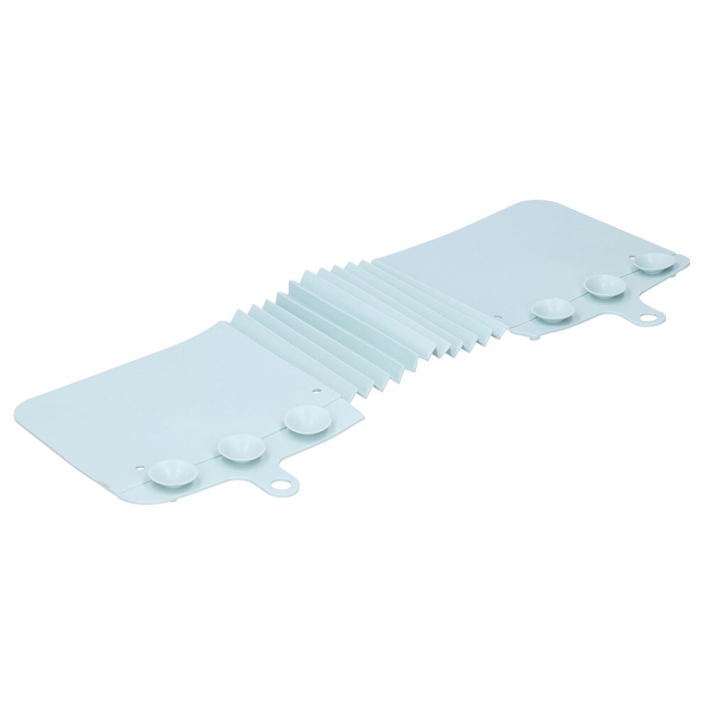 Foldable Blue Sink Splashing Guard With Suction Cups, 42.5X17cm 7891359499446