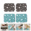 2-Pack Cage Liner Liners Comfortabele Konijnenbedden Wasbare Bunny 8