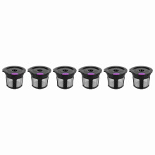Reusable Coffee Capsule Cleaning Brush Kit for KEURIG 2.0/1.0, 5.4x4cm, Black