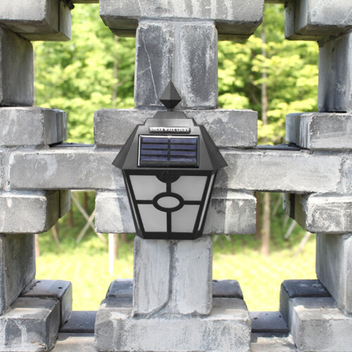 Garten Hof Sechseckige Solar Powered Outdoor LED 2