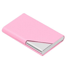 Edelstahl-Pink Geschäftskartenhalter Organizer 9,56 cm