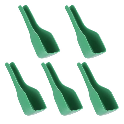 5Pcs Vogel Fütterung Löffel Kunststoff