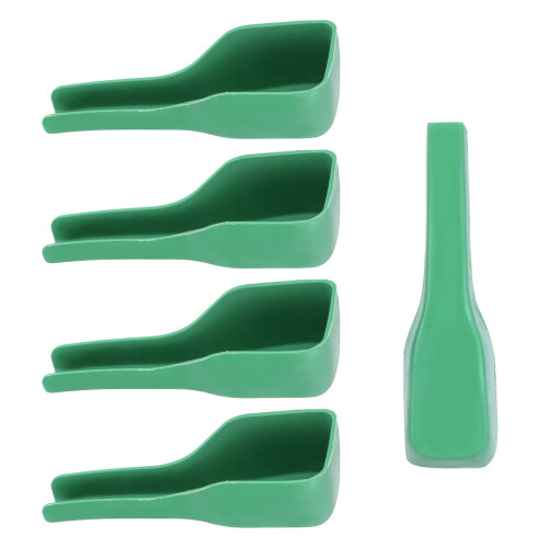 5Pcs Vogel Fütterung Löffel Kunststoff 2